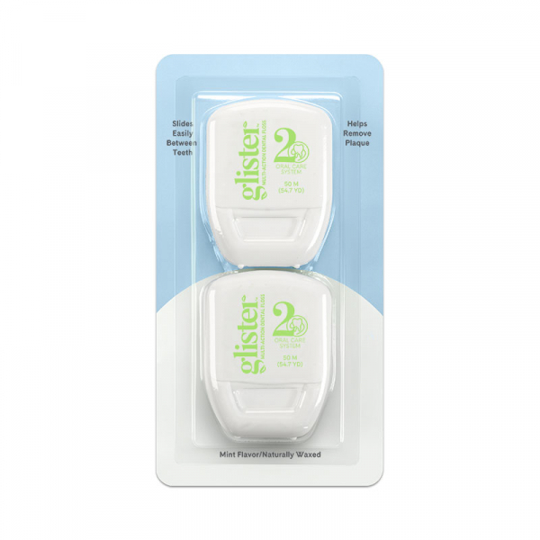 Glister Многофункциональная зубная нить, 2 упак.х 50м