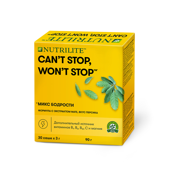 Nutrilite «Микс Бодрости» Can’t stop Won’t stop, 30 саше