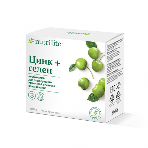 Nutrilite Цинк+Селен, 30 саше