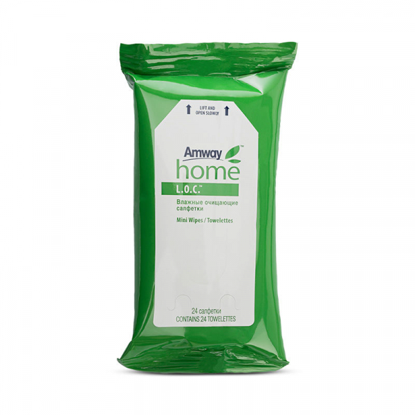 L.O.C. (ЛОК) Влажные очищающие салфетки, 4уп. по 24 салфетки. Сняли с производства!