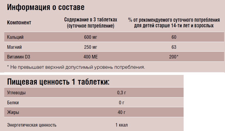 NUTRILITE Кальций, магний, витамин D комплекс, 90 таб.