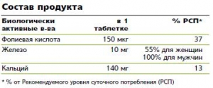 NUTRILITE Железо плюс, 120 таб.