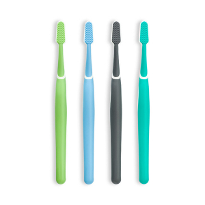 Glister Универcальные зубные щетки для взрослых (мягкие), 4шт.в уп.