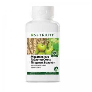 NUTRILITE Жевательные таблетки Смесь пищевых волокон, 30 таб.