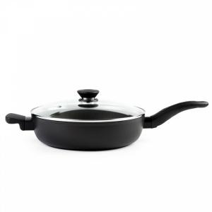 iCook Сковорода с антипригарным покрытием со стеклянной крышкой, 28см